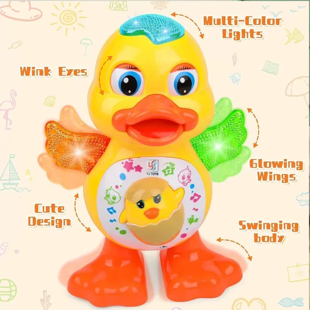 Heat Mass Pillow Electric Dancing Duck Toy