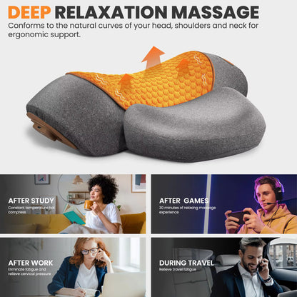 Electric Neck & Shoulder Massage Pillow